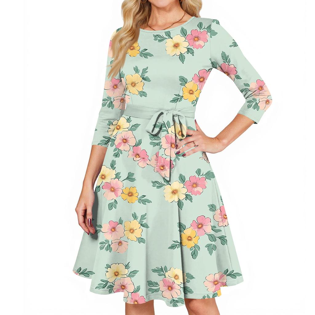 Женские коктейльные платья с рукавом 3/4, винтажное платье для гостьи на свадьбу