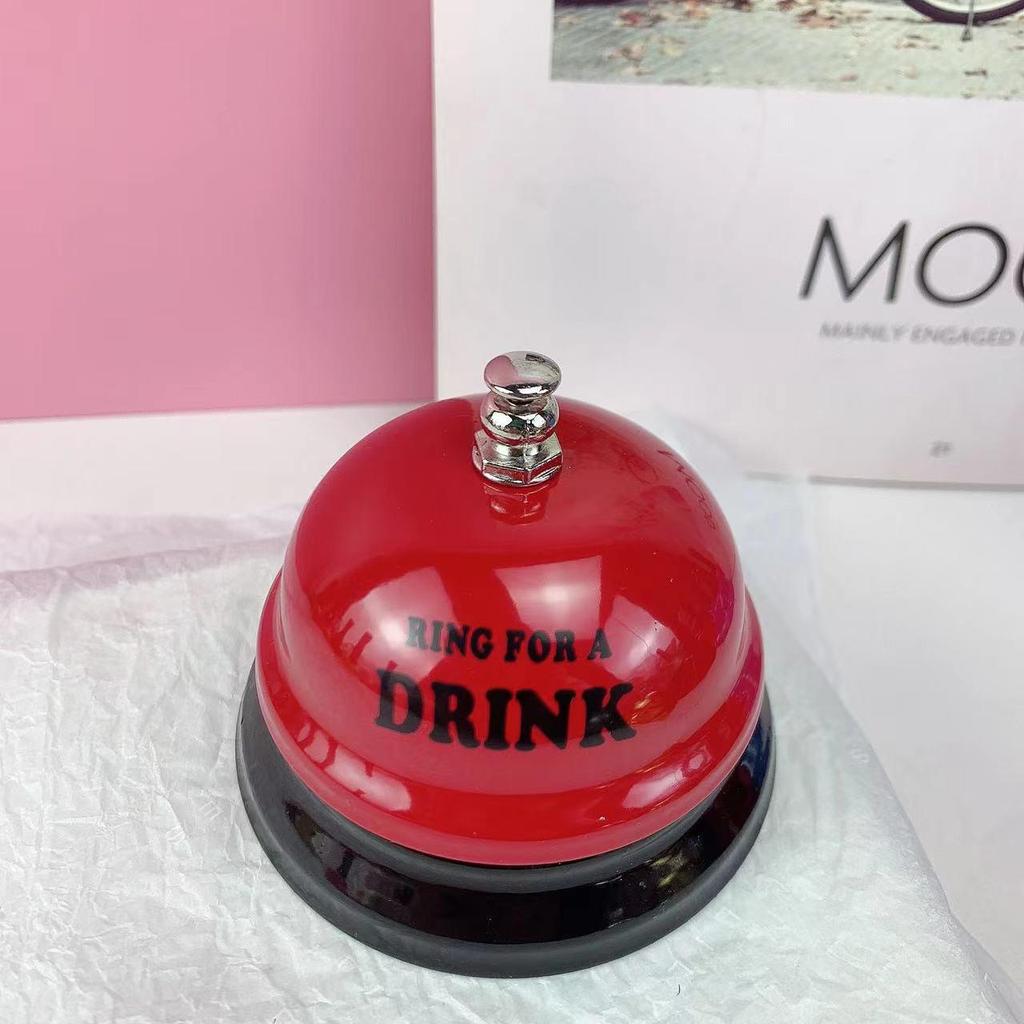 Gold Desk & Dining Bell - Classroom Reminder with Live Broadcast Link