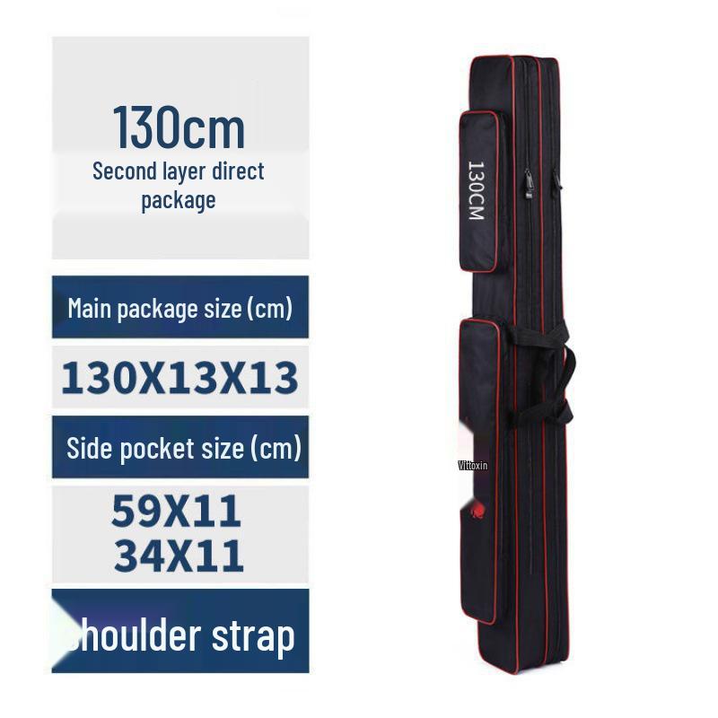 Многофункциональный водонепроницаемый рюкзак для хранения рыболовных снастей и удилищ