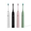 Новая электрическая зубная щетка, перезаряжаемая для мужчин и женщин, для взрослых, мягкая щетина, водонепроницаемая, звуковая вибрация, бытовая зубная щетка для пар