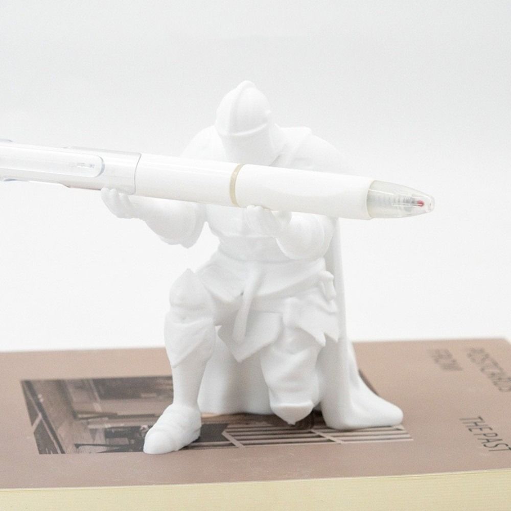 Stationery Storage Medieval Knight Pen Holder Stationery Lovers Desk Organizer Pencil Rack
