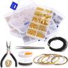 1 Box DIY Jewelry Accessories Earrings Material Set With Tools Handmade