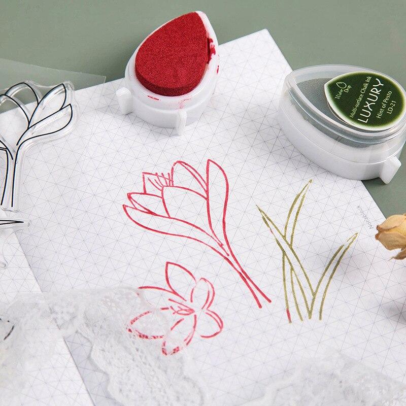 Винтажный штамп, прозрачный силиконовый штамп с цветочными фруктами и английскими словами, строительный штамп для DIY, декоративный альбом для скрапбукинга, журнал для студентов