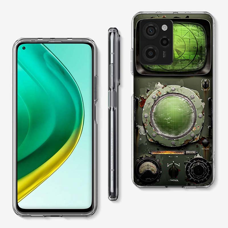 Чехол для телефона с данными числового управления радаром для Xiaomi Poco M8 M7 M6 M4 M3 X7 X6 X4 Pro F7 Ultra M5S Mi 14 14T 15 15T 12T 10T