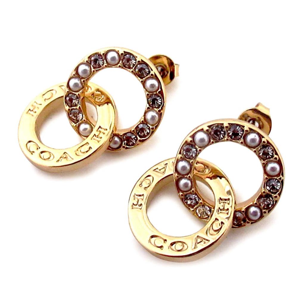 Серьги женские Outlet Gold [Coach], CO231-VP4