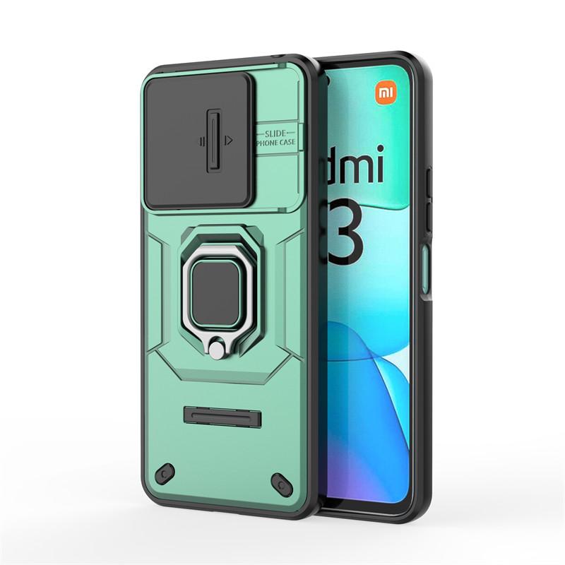 Для Xiaomi Redmi 13x Чехол Slide Camera Len Чехлы для телефонов Xiaomi Redmi 13x Funda Противоударный защитный чехол TPU PC Чехол Xiaomi Redmi 13x