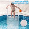 Reinforced Pool Ladder Detachable Plastic Pool Escalator Rust Proof Above Ground Pool Step for Various Sizes Swimming Pools