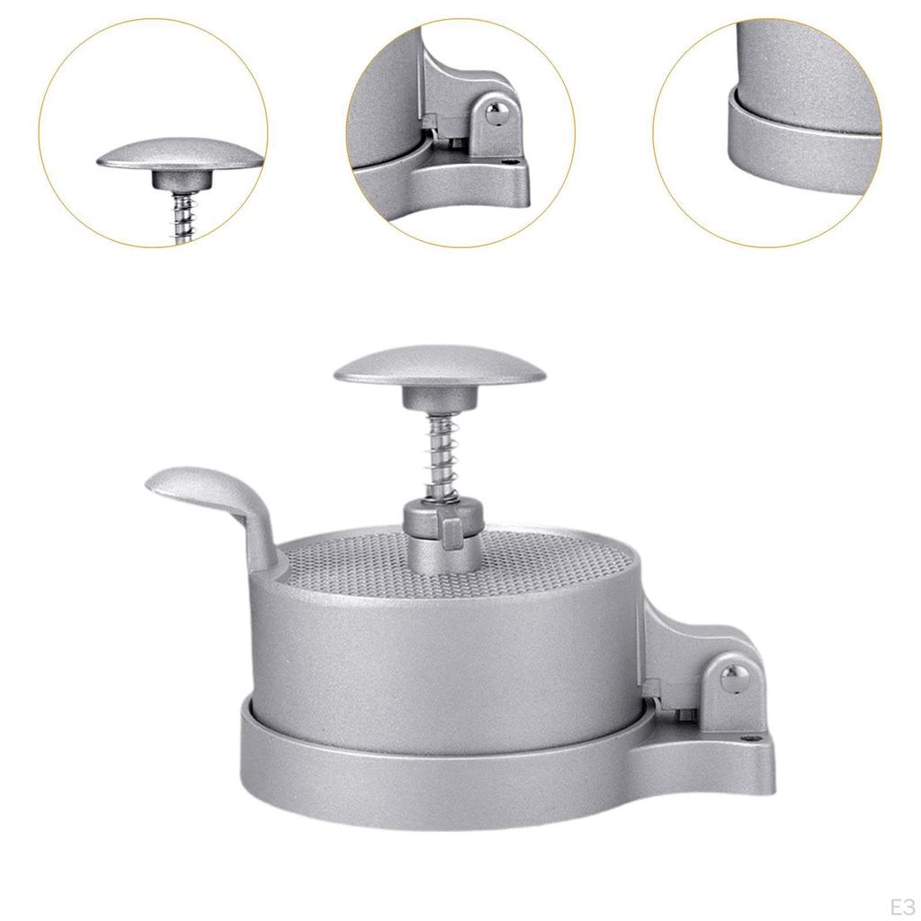 Регулируемый пресс для гамбургеров, Патти-мейкер из алюминиевого сплава для овощей