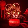 3D светодиодный ночник в стиле аниме Darling In The Franxx, настольная лампа Zero Two 002, фигурка для рождественского подарка, украшение для спальни, прикроватная лампа