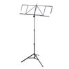 Foldable Music Stand Wide Specification Black K&M “Robby Plus” [10062] Color