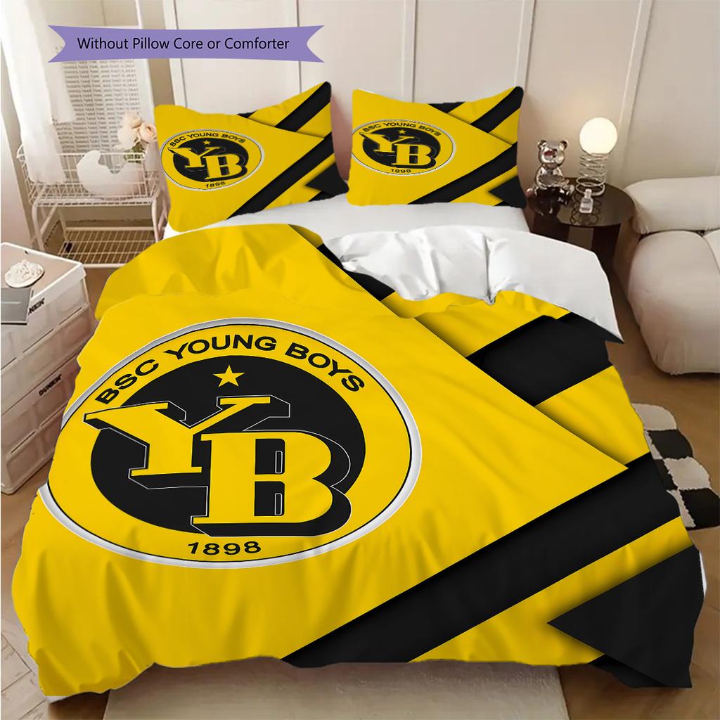 BSC YB Узор Комплект постельного белья Одеяло Покрывало Наволочка Домашний Декор Подарок на День Рождения (1 пододеяльник + 2 наволочки, без наполнителя)