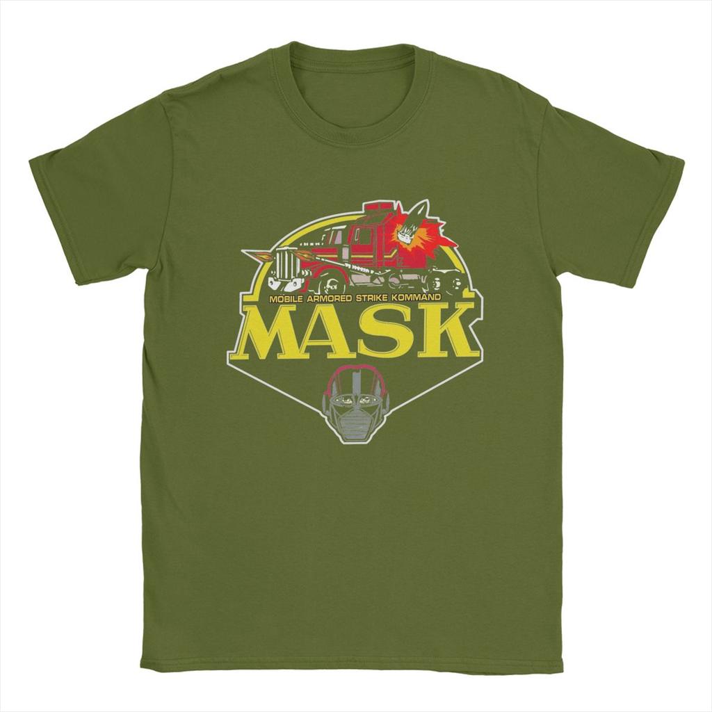 Футболка Mobile Armored Strike Kommand 80s Cartoon, мужская, 100% хлопок, винтажные футболки, футболка с круглым вырезом, короткий рукав, одежда
