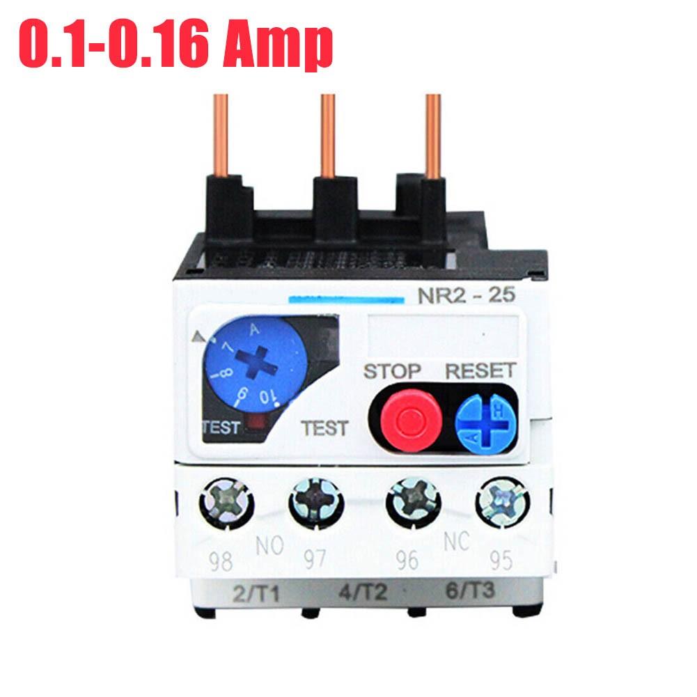 0.1-25Amp Motor Relay 3 Phase AC 50Hz/60Hz FR NR2-25