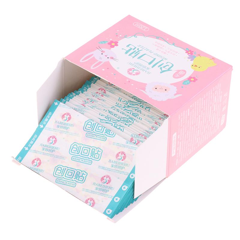 120Pcs/Set Band-Aid Pattern Adhesive Plaster Bandage Breathable Waterproof Stick Bandaids Cartoon Kawaii Band Aid