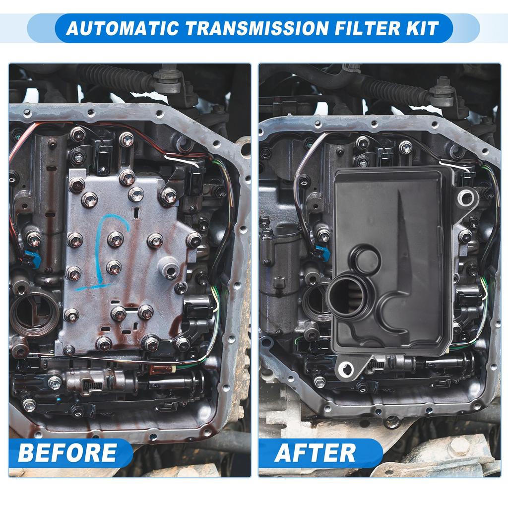 ACROPIX 35330-28020/35168-28020 Поддон фильтра автоматической коробки передач для Toyota Noah 2.0L 2010-2017 - Комплект из 1 шт.