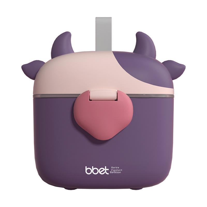 Портативный контейнер для хранения детского молока и рисовой муки большой емкости - влагонепроницаемый и герметичный