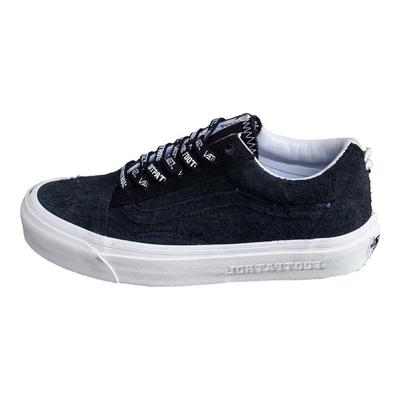 Footpatrol X Серия Old Skool Удобные Универсальные Низкие Кеды для Скейтборда Унисекс Кроссовки Черные VN0A36C8S2Q1