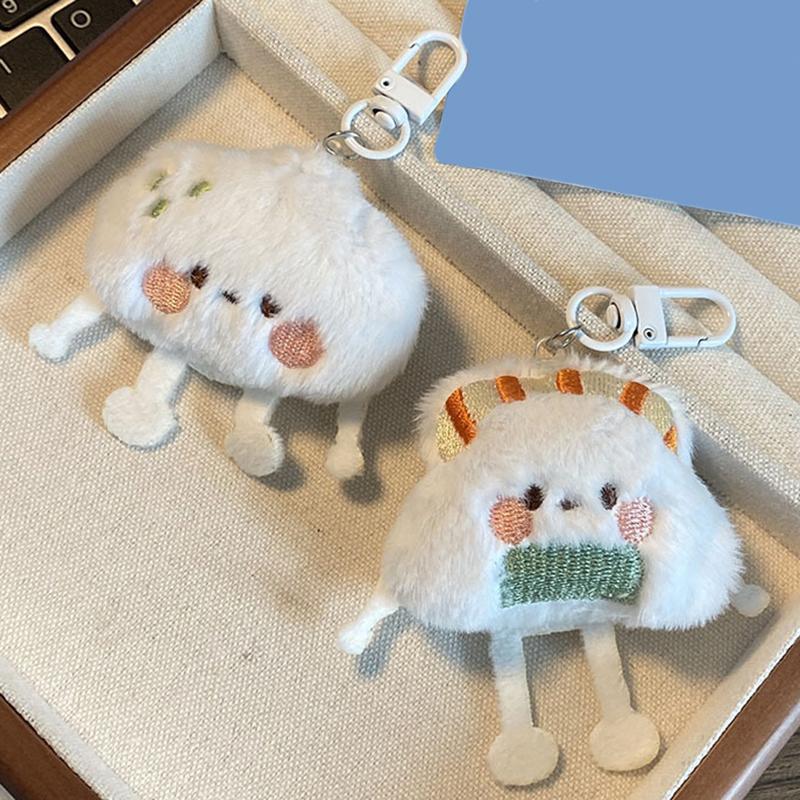 Милая игрушка-подвеска в виде сумки с едой, плюшевый брелок для суши вагю, суши нори, пельмени, приготовленные на пару, мягкая кукла, брелок для детей, подарок на день рождения