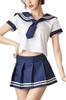 High School Girl Sailor Uniform Cosplay Sexy JK Costume Set Costume Extreme Erotic Adult Goods Party Event Plus Size Halloween Christmas Sailor Erotic