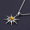 European and American Retro Fashion Titanium Steel Pendant Necklace Necklace