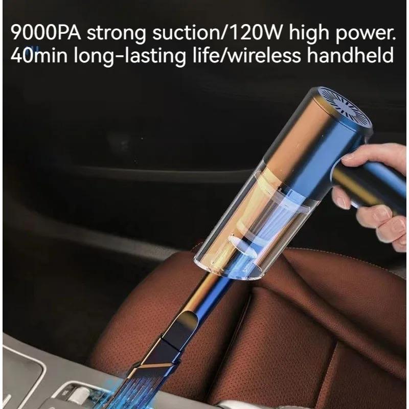 Car Wireless Vacuum Cleaner Powerful Cleaning Machine Cars Cleaner Mini Wireless Portable Hand Held Cleaner for Home Appliance