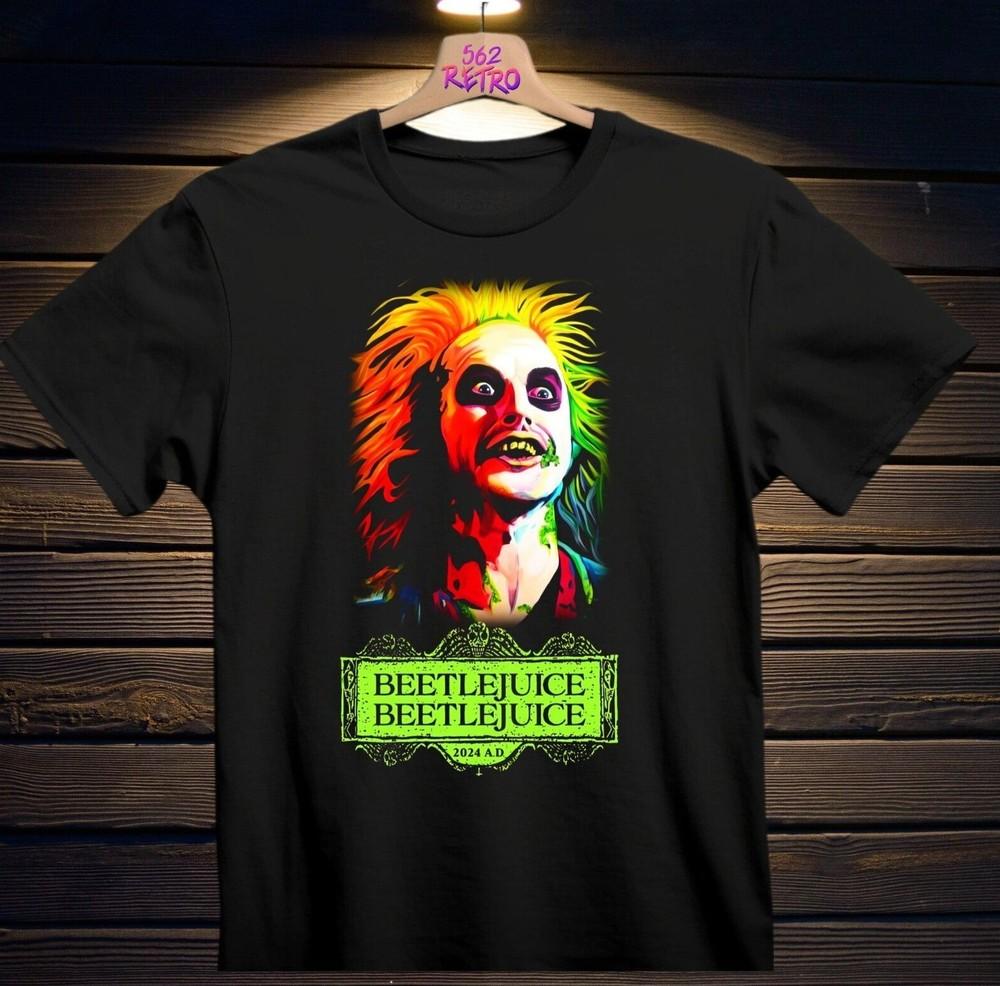 Beetlejuice Beetlejuice Movie TShirt Black S3XL Unisex T-Shirt