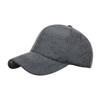 Autumn and winter new suede thickened thermal baseball cap cap