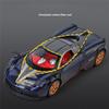 Новый 1:32 Pagani Supercar литой металлический сплав модель автомобиля библиотека статические звуковые и световые украшения подарок на день рождения для парня