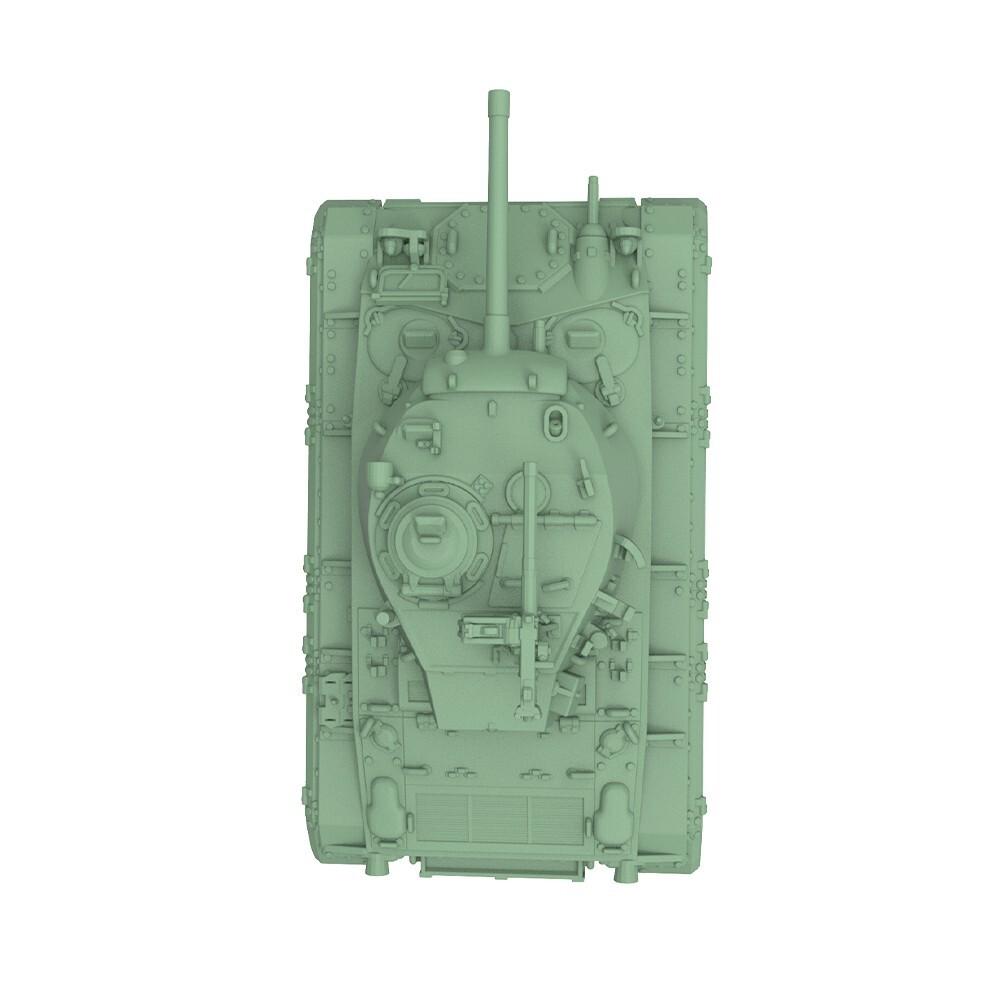 SSMODEL 1/200 Набор военной модели Легкий танк США M24 Чаффи