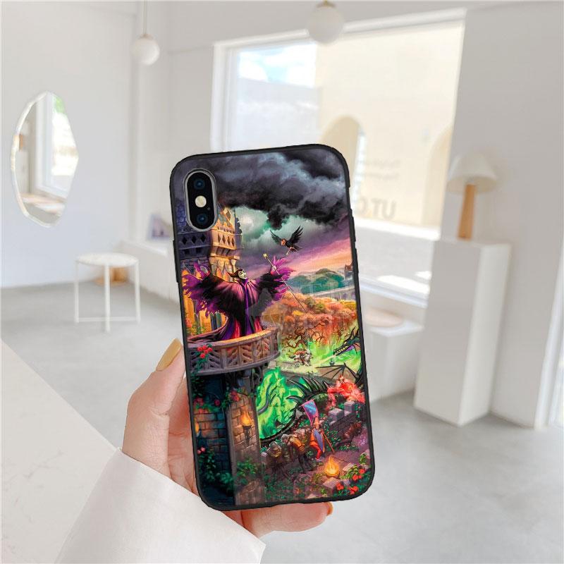 CJ76 Maleficent Soft Shell Phone Case for Redmi Note 13 14 Pro+ Plus A3 A3X 13X 13C 13R 14S 14C 14R