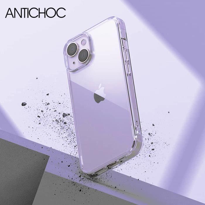 Coque de Protection - BOOLING - pour iPhone 15 Plus - Transparente Antidérapante Ultra Slim