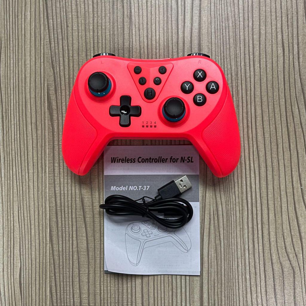 Беспроводной Bluetooth-контроллер для Nintendo Switch и OLED, Вибрация, Пробуждение, Шестиосевой
