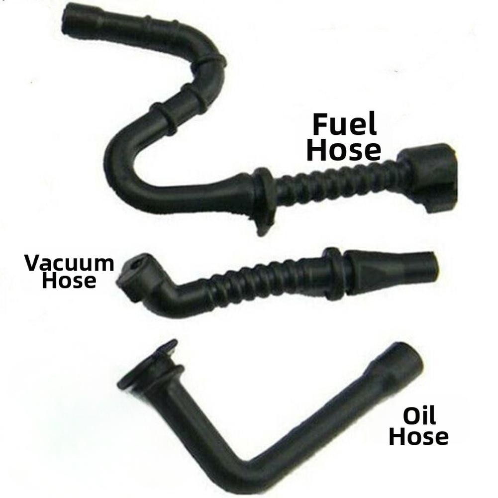 Oil Pump Assembly With Pressure Line Hose Kit For Chainsaw Models 435 440E 445 450 450E 340 345 350 Garden Power Tools Accessory