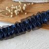 Luxury Blue Lace Trim Ruffle Flounce for DIY Dress Decoration