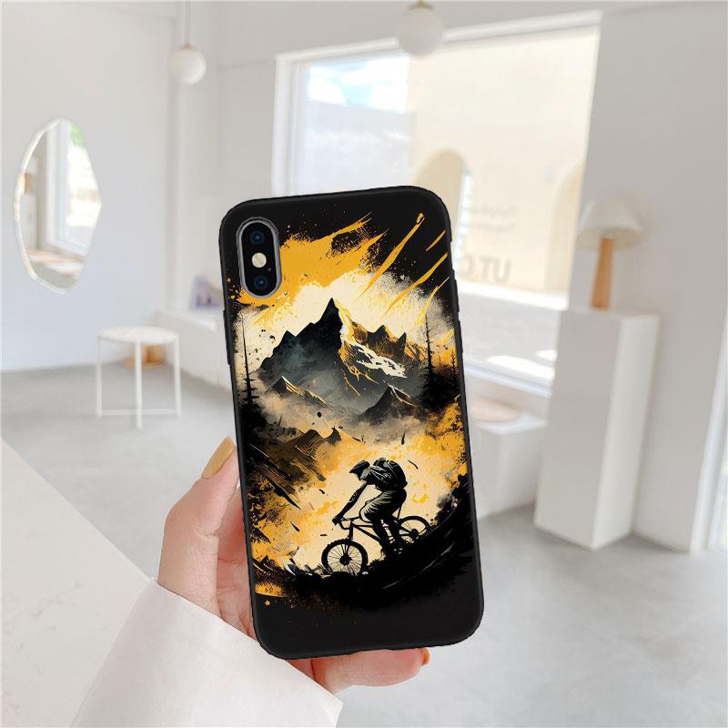 LO28 Cycling Bicycle Soft Shell Phone Case for Xiaomi Xiaomi Poco M4 M5 M6 M7 X3 X6 X7 F8 Ultra Pro GT NFC