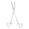 Stainless Steel Curved Tip Haemostatic Cleaning Clamp Pliers Pet Dog Cat Hair Tweezers 20cm