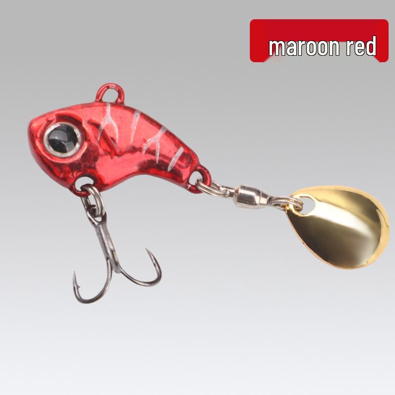 Быстро вращающаяся металлическая блесна-циклон VIB для морской и пресноводной рыбалки