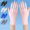 1 Pair Anti Uv Nail Gloves Uv Gel Shield Glove Half Finger Manicure Led Lamp Nail Art Salon Tools