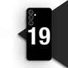 Мягкий чехол для Xiaomi Redmi Note 12 11 10 A3 Pro 10A 10C 12C Note12 5G 4G Корпус Чехол для телефона Футбол № 19 Номер футболиста №19