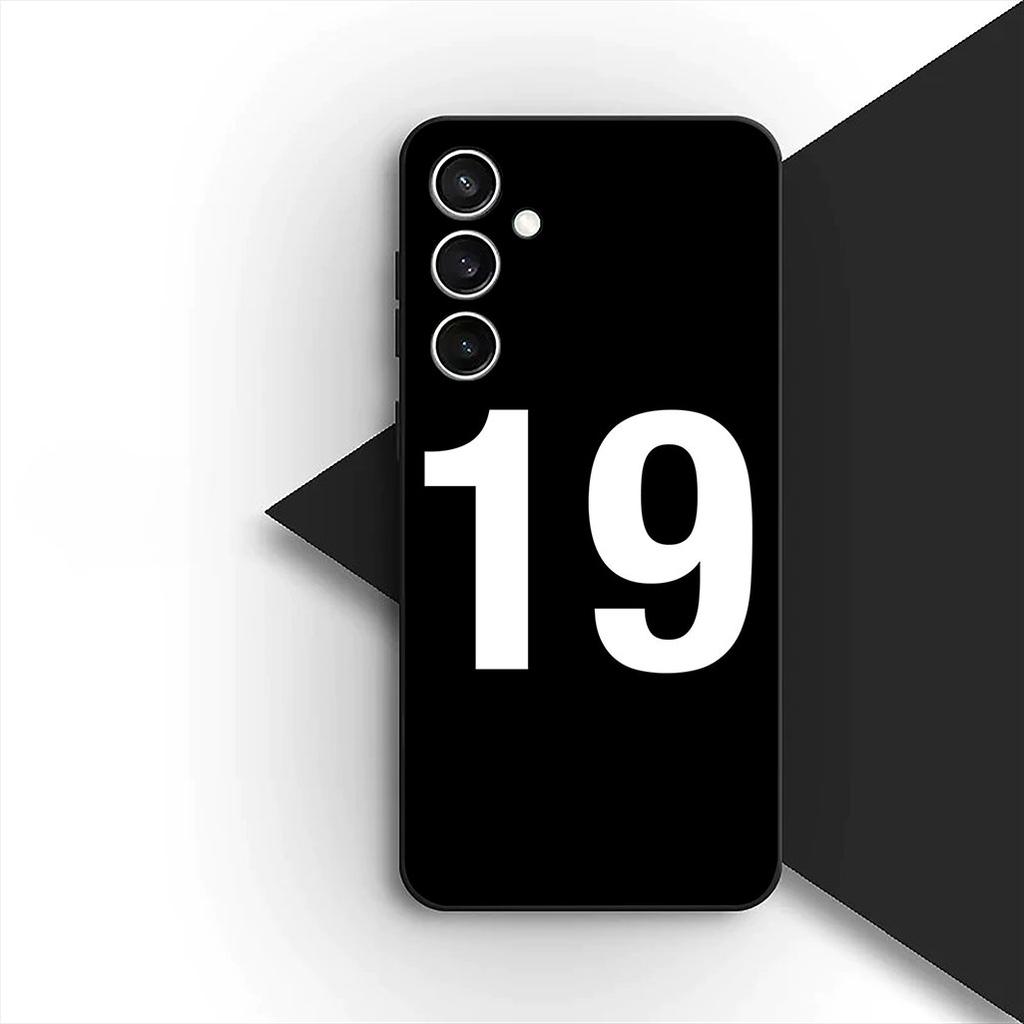 Мягкий чехол для Xiaomi Redmi Note 12 11 10 A3 Pro 10A 10C 12C Note12 5G 4G Корпус Чехол для телефона Футбол № 19 Номер футболиста №19