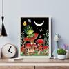 DIY Diamond Painting Mushroom Frog Cross Stitch Kit Mosaic Art Diamond Painting Full Circle/Square Diamond Home Decoration