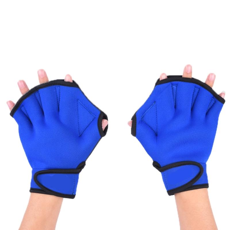 Swimming Gloves Webbed Finger Aquatic Gloves, Webbed Swim Gloves Aquatic Gloves