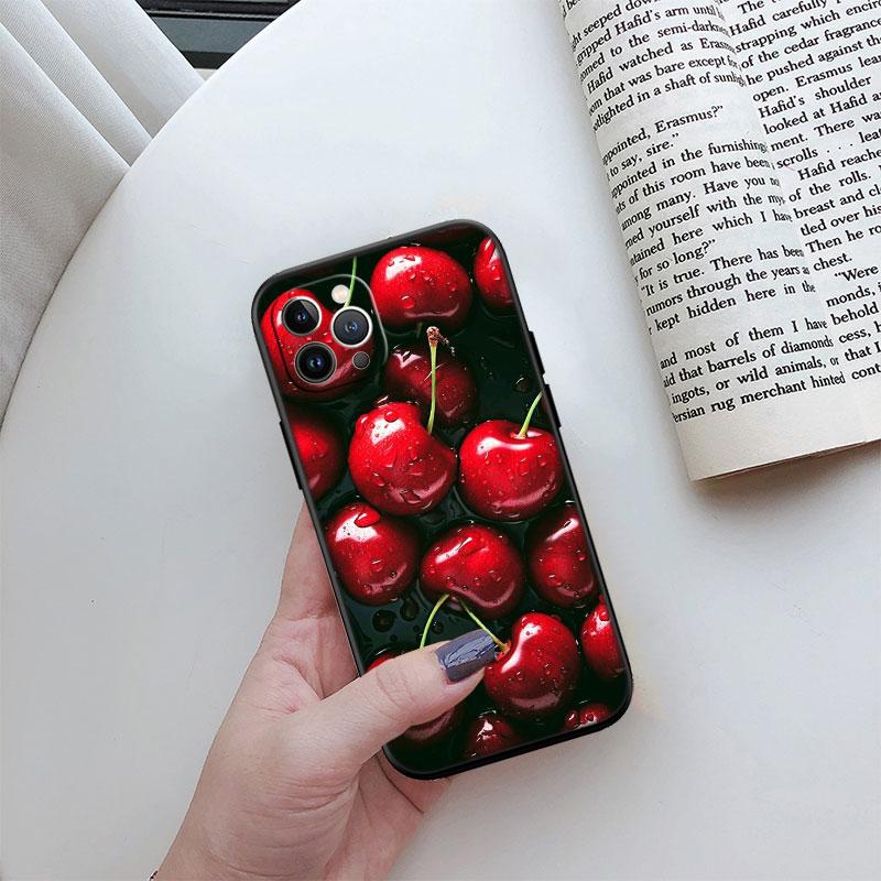 Вишневый летний фрукт Новый высококачественный чехол для телефона для Xiaomi Poco C40 C50 C51 C55 C65 C71 C75 F2 F3 F5 F6 F7 Pro Ultra