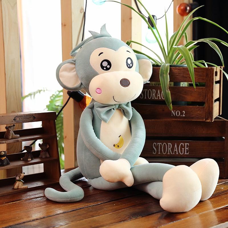Трансграничная плюшевая игрушка Beibei Monkey, мягкая кукла, детский подарок на день рождения, оптовая продажа