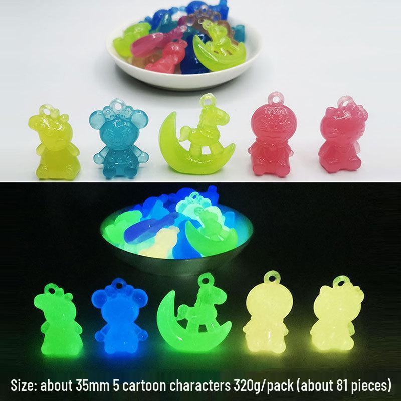 Acrylic Cartoon Rabbit Elf Crystal Bead Collection