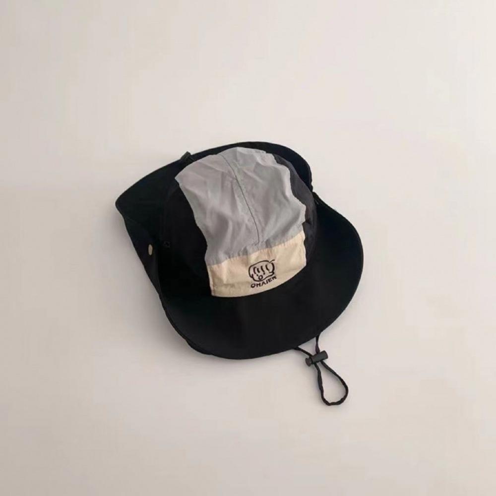 Anti UV Boys Girls Bucket Cap Summer Children Fisherman Hat Cute Baby Sun Hat  Travel