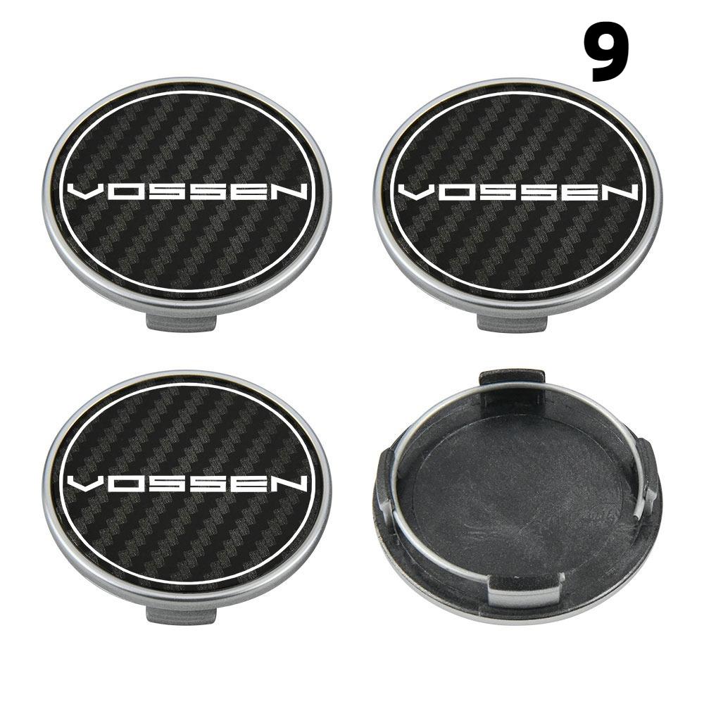 1Set/4PCS OD 65MM & OD 69MM Cap For Rims OZ VOSSEN INFORGED NGJC4 Emblem Wheel Center Cap Sport Car Logo Wheel Cover Hub caps