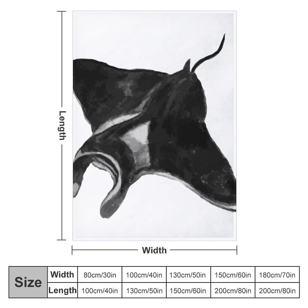 Рисунок ската Плед одеяло для кровати Термальные одеяла для путешествий