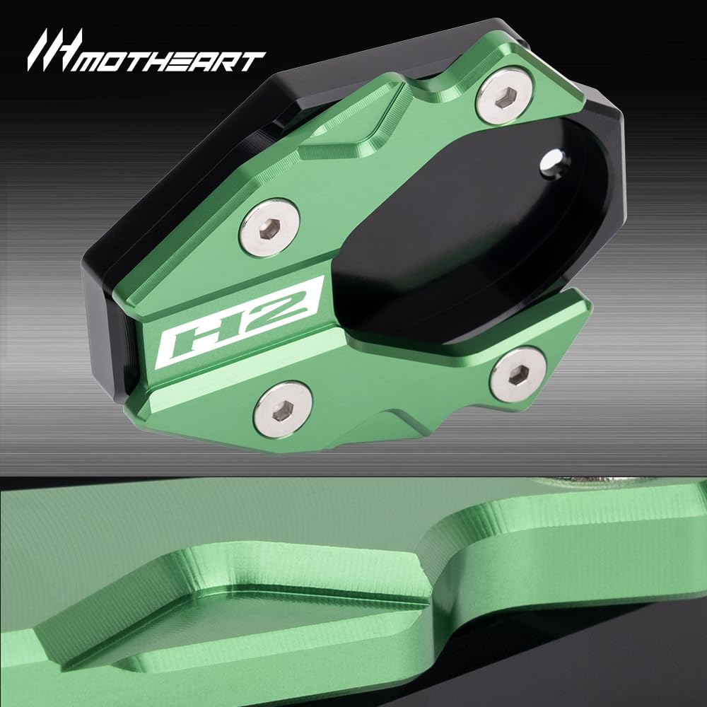 Пластина боковой подножки MotHeart Подходит для Z H2 2020-2024 Z H2 SE 2021-2024 Запчасти для мотоцикла