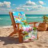 1Pc Simpsons Fantasy Adventure Beach Towel, Quick Dry, Multi-Use for Beach Pool Gym Yoga Home Travel, Christmas, Halloween, Xmas Gift S844